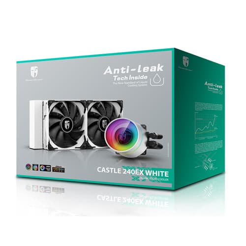 Deepcool GamerStorm Castle 240EX White CPU Liquid Cooler